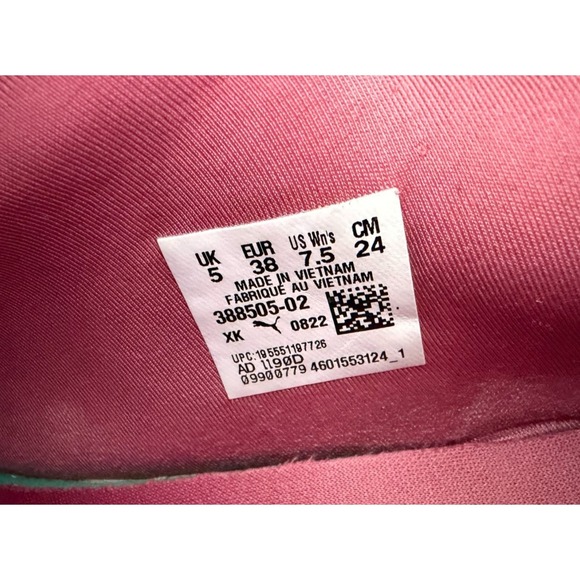 Puma Shoes Womens Size 7.5 Pink SoftFoam+ Mesh Athletic Sneakers 388505-02 - Picture 9 of 10